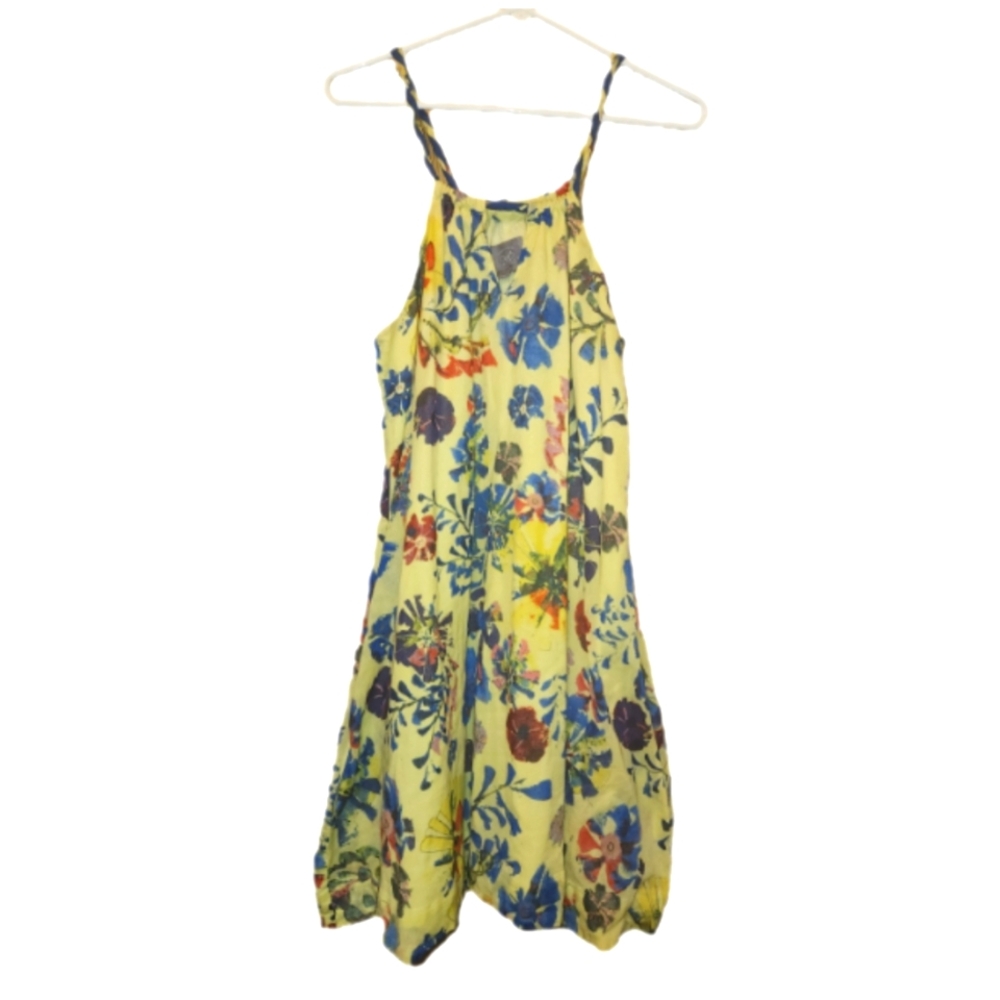 Floral Yellow Sundress